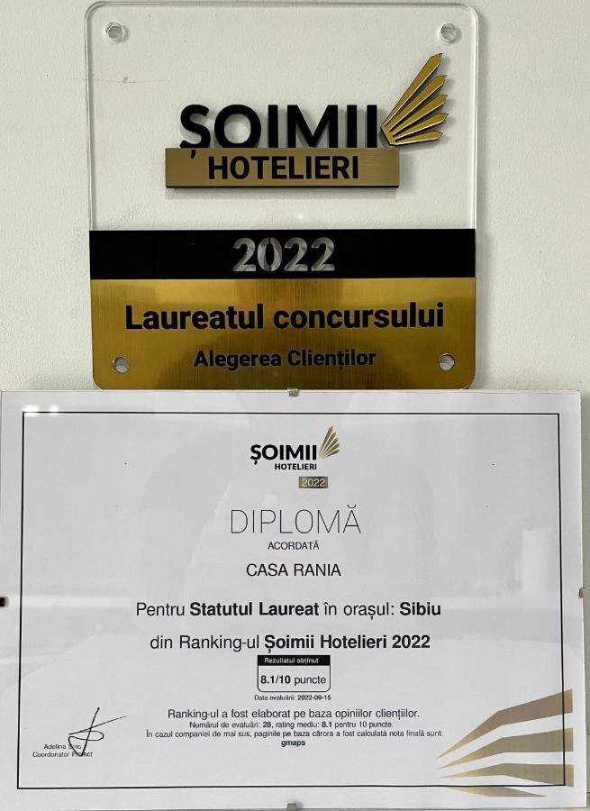 Hotel Casa Rania Sibiu Esterno foto